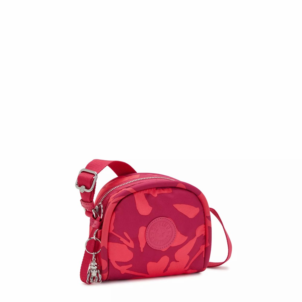 Bolsos Cruzados Kipling Jesper Printed Mujer Coral | INBA-95641