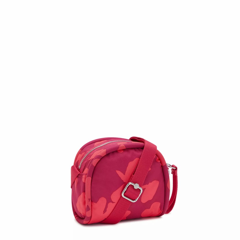 Bolsos Cruzados Kipling Jesper Printed Mujer Coral | INBA-95641