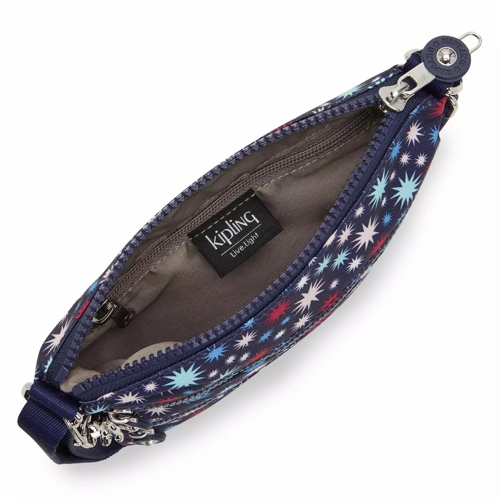 Bolsos Cruzados Kipling Keiko Printed Crossbody Mujer Azules | WEQD-62491