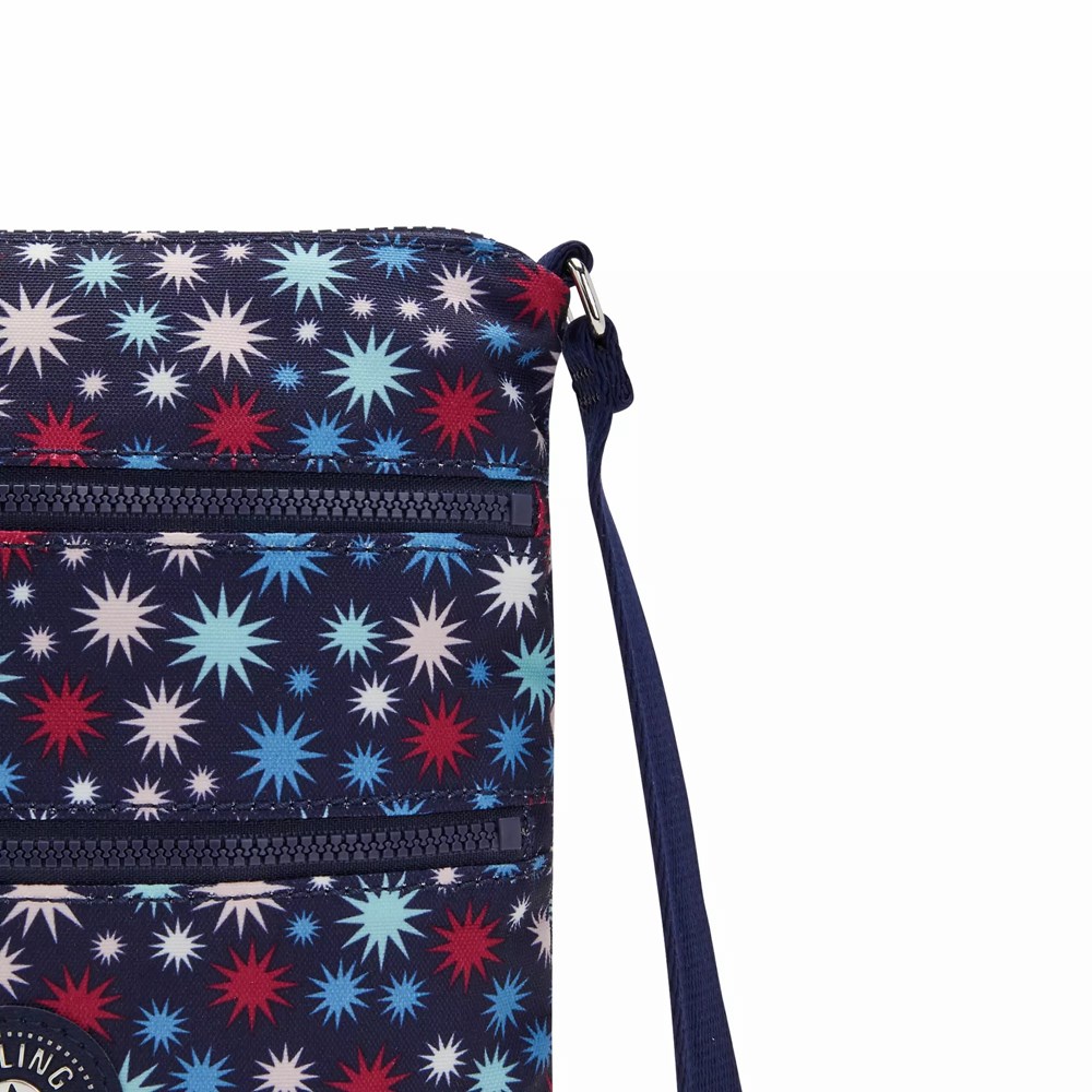 Bolsos Cruzados Kipling Keiko Printed Crossbody Mujer Azules | WEQD-62491