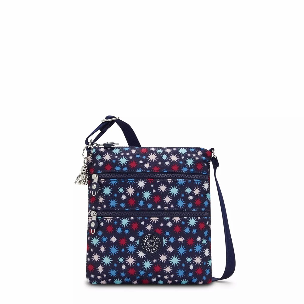 Bolsos Cruzados Kipling Keiko Printed Crossbody Mujer Azules | WEQD-62491