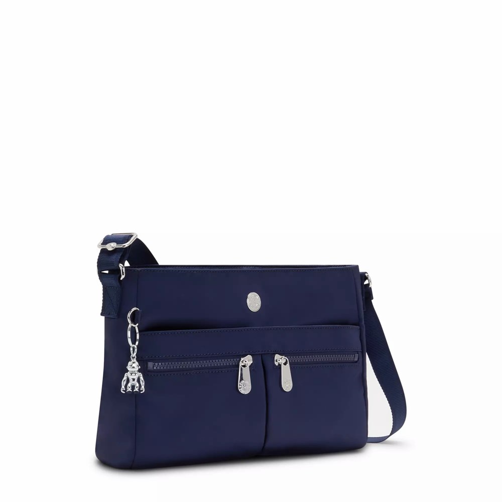 Bolsos Cruzados Kipling New Angie Mujer Azules | TPQC-15238