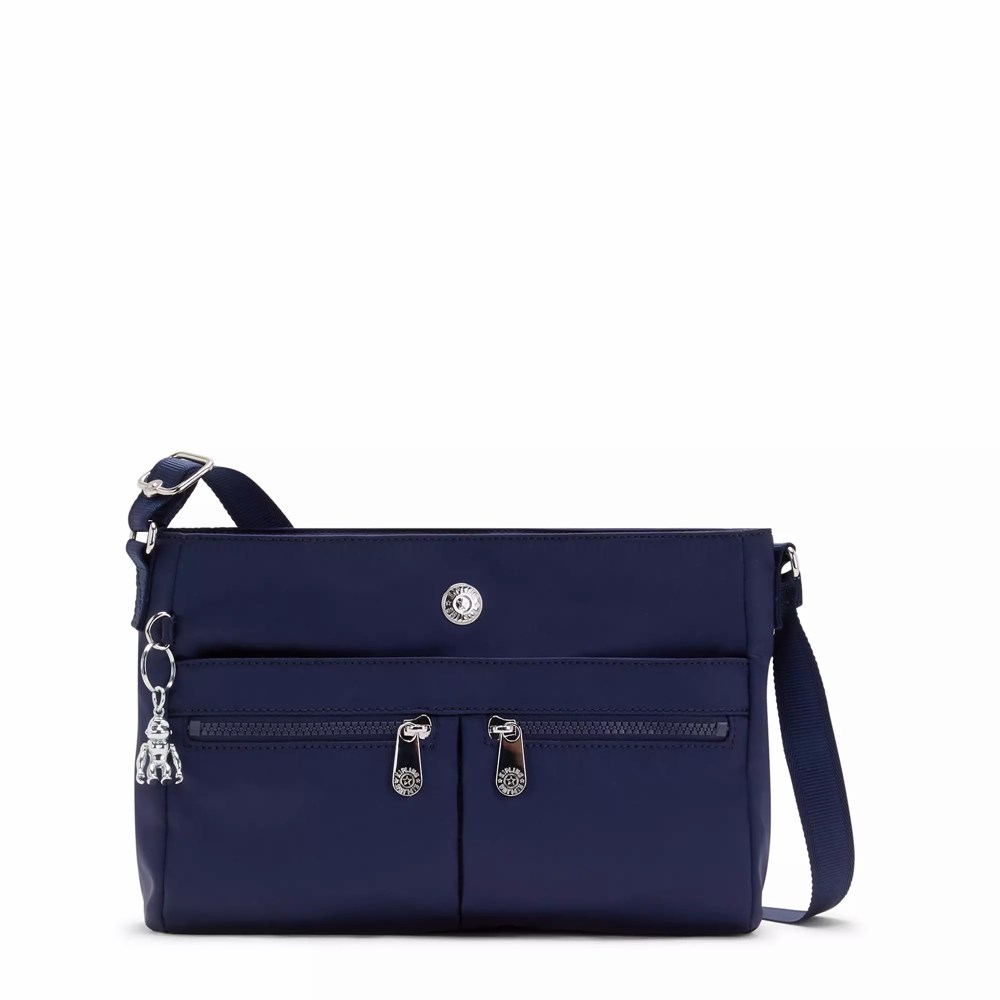 Bolsos Cruzados Kipling New Angie Mujer Azules | TPQC-15238