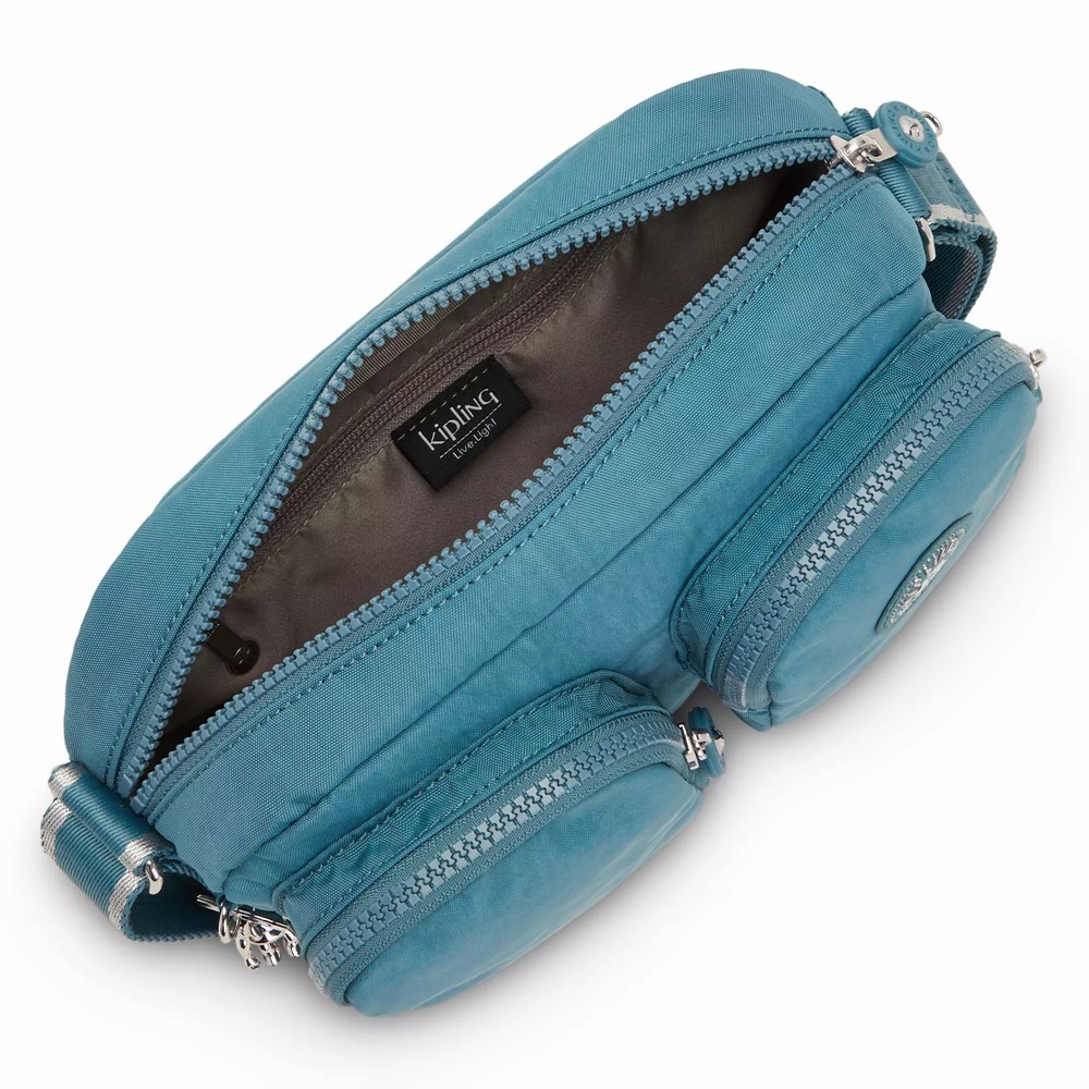 Bolsos Cruzados Kipling Patti Mujer Turquesa | TLBP-03274