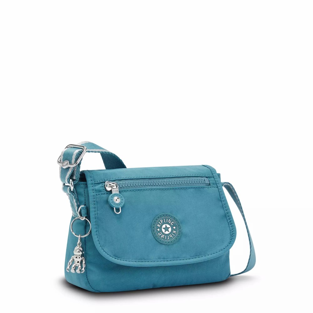 Bolsos Cruzados Kipling Sabian Crossbody Mujer Turquesa | ZUGK-36580