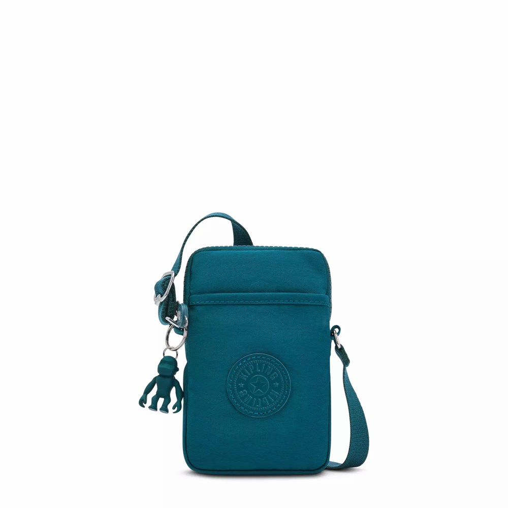 Bolsos Cruzados Kipling Tally Mujer Turquesa | GOXY-19830