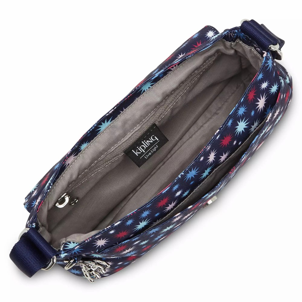 Bolsos Cruzados Kipling Tamia Printed Mujer Negras | DIAG-91720