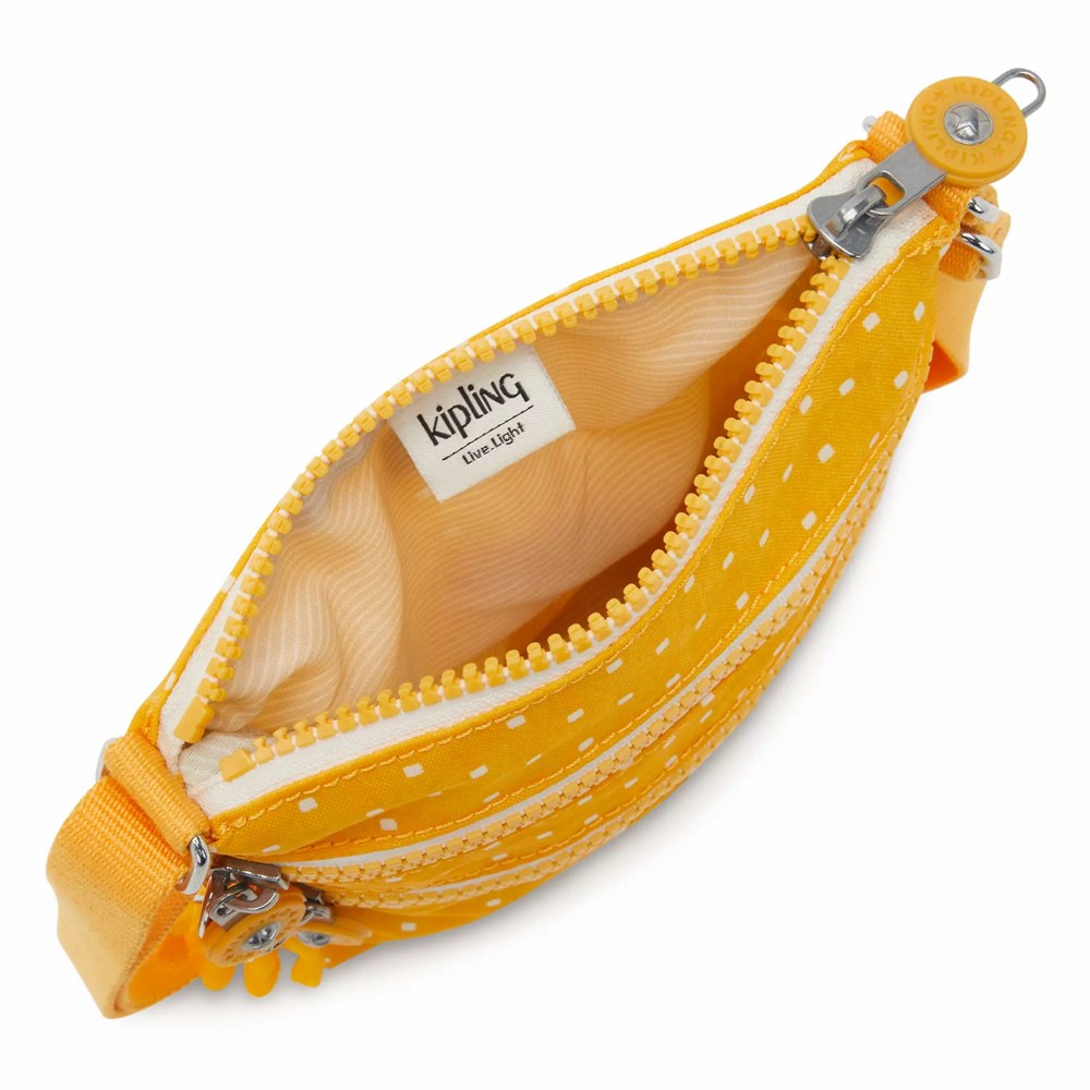 Mini Bolsos Kipling Alvar Extra Small Printed Mujer Amarillo | APLM-82163