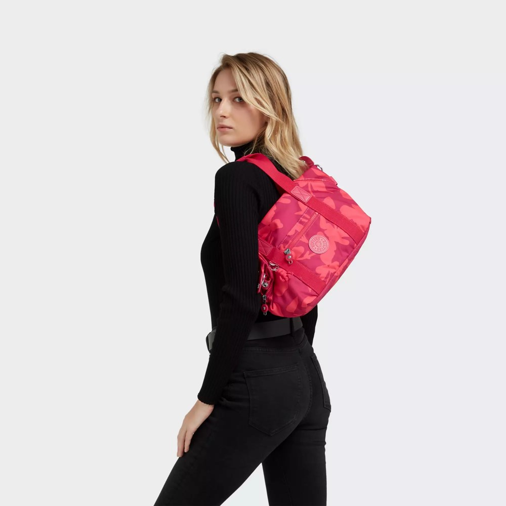 Mini Bolsos Kipling Art Printed Mujer Coral Flores | ESNX-34185