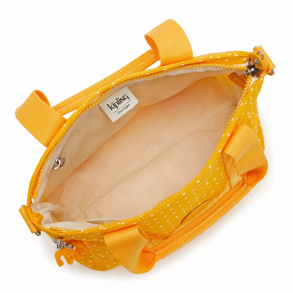 Mini Bolsos Kipling Asseni Printed Mujer Amarillo | AUDO-03186