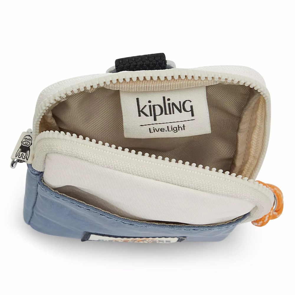 Mini Bolsos Kipling Clark Neck Pouch Mujer Gris | OSXG-28514