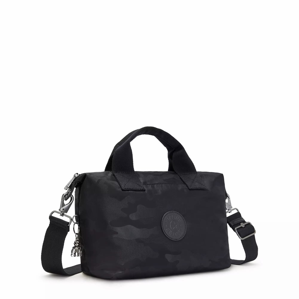 Mini Bolsos Kipling Kala Mujer Negras Camuflaje | QHRE-45136