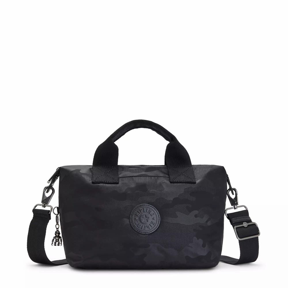 Mini Bolsos Kipling Kala Mujer Negras Camuflaje | QHRE-45136