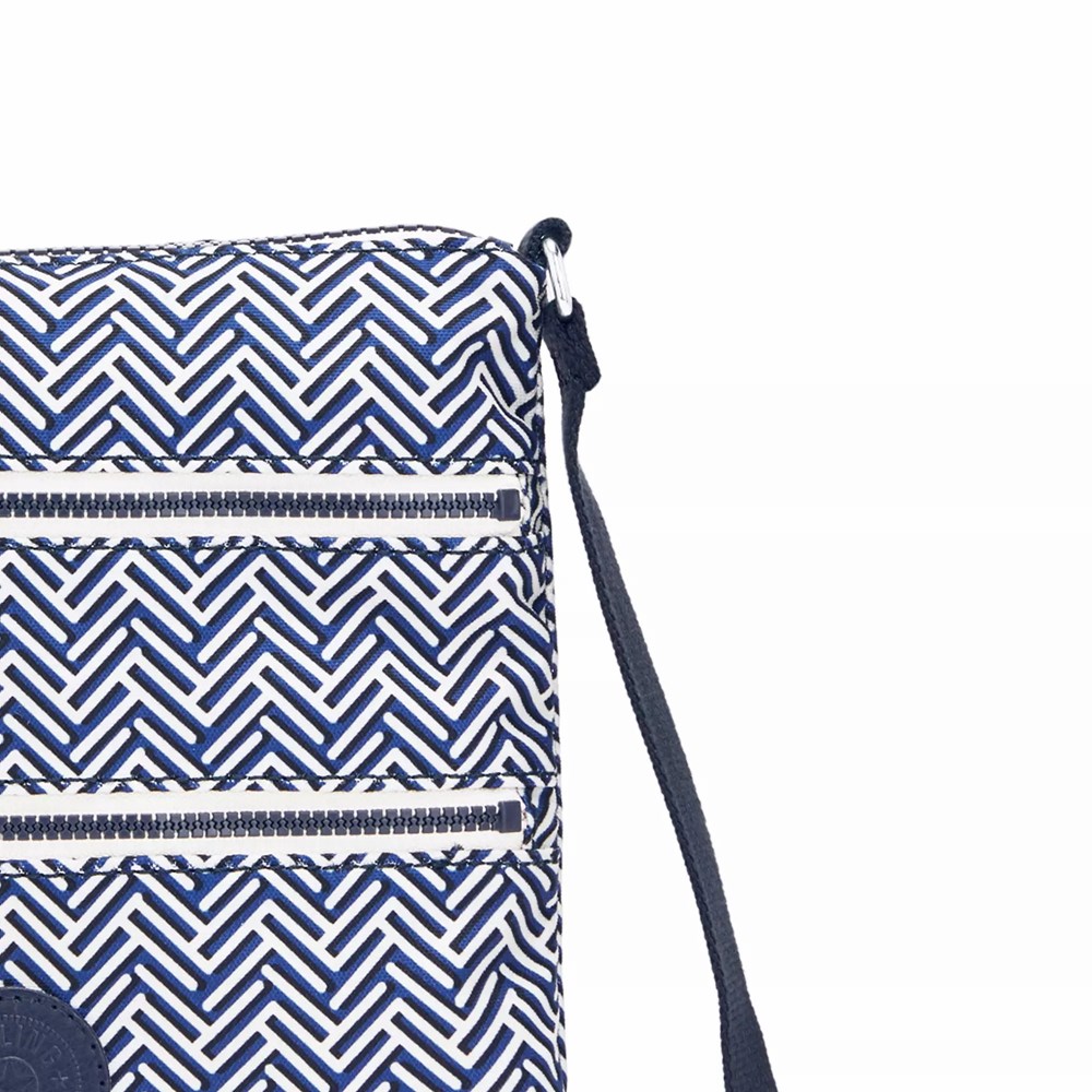 Mini Bolsos Kipling Keiko Printed Crossbody Mujer Azules | FGPU-15243