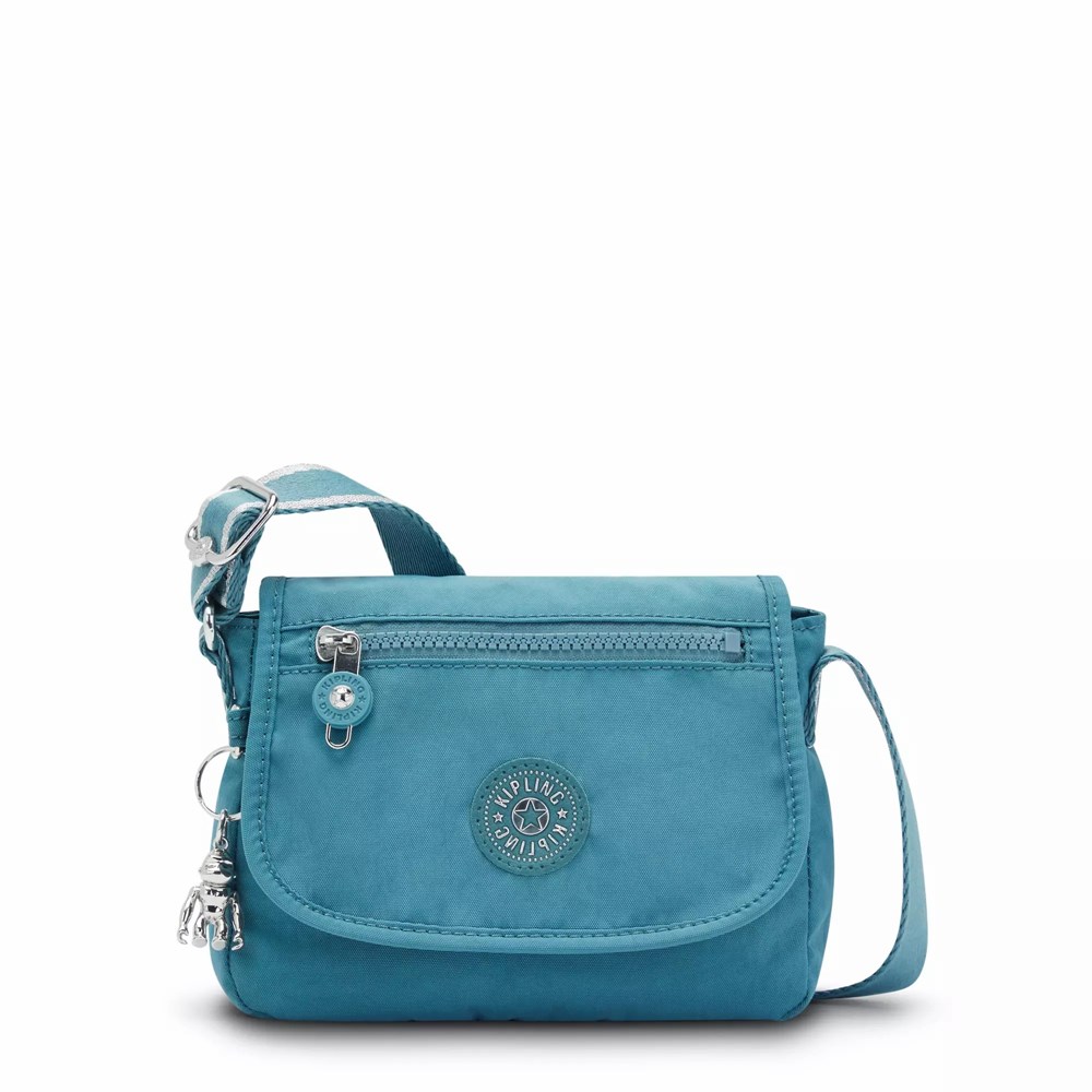 Mini Bolsos Kipling Sabian Crossbody Mujer Turquesa | SMIX-97386