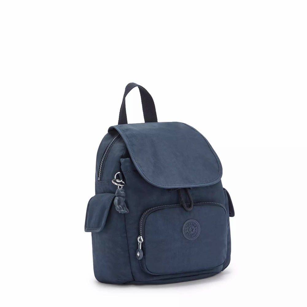 Mini Mochilas Kipling City Pack Mujer Azules | PBQT-07692