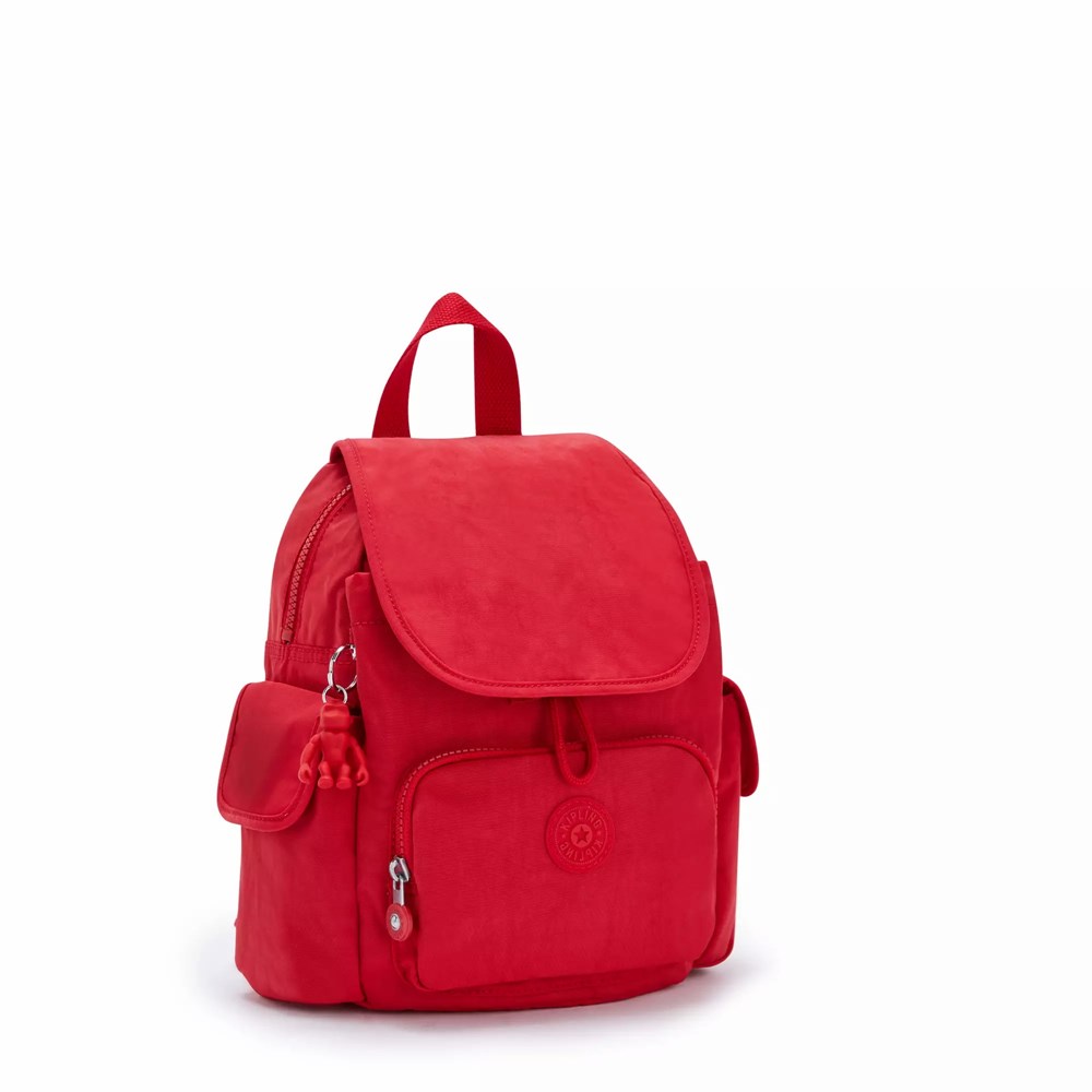 Mini Mochilas Kipling City Pack Mujer Rojas Rojas Oscuro | CNYD-86035