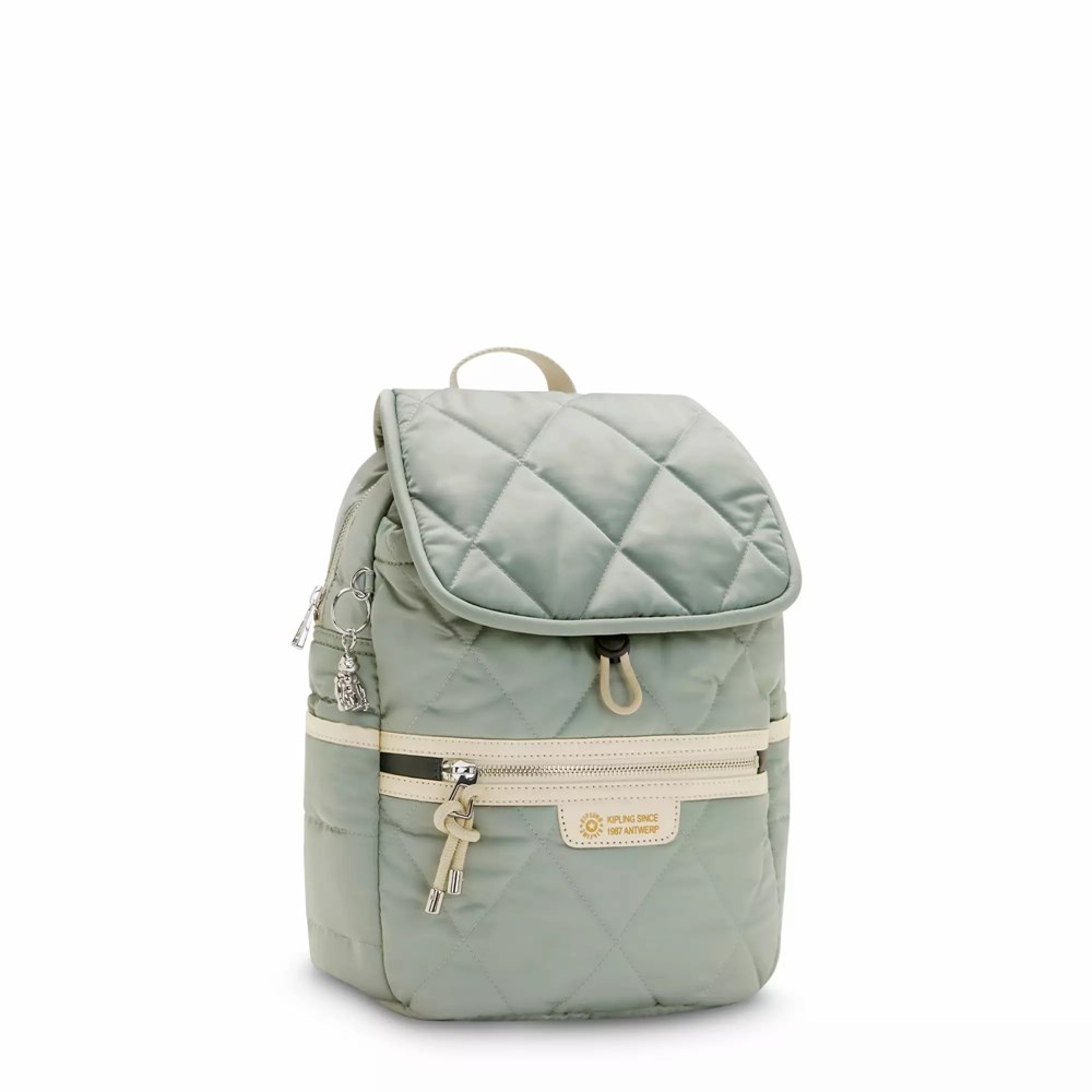 Mini Mochilas Kipling City Pack Small Mujer Verde Oliva | ISCN-98653