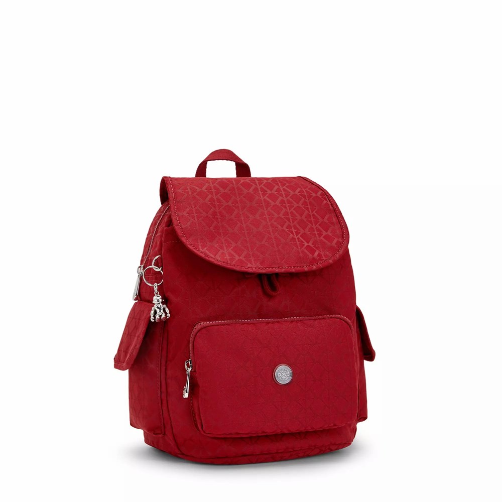 Mini Mochilas Kipling City Pack Small Mujer Rojas | YAOH-08597