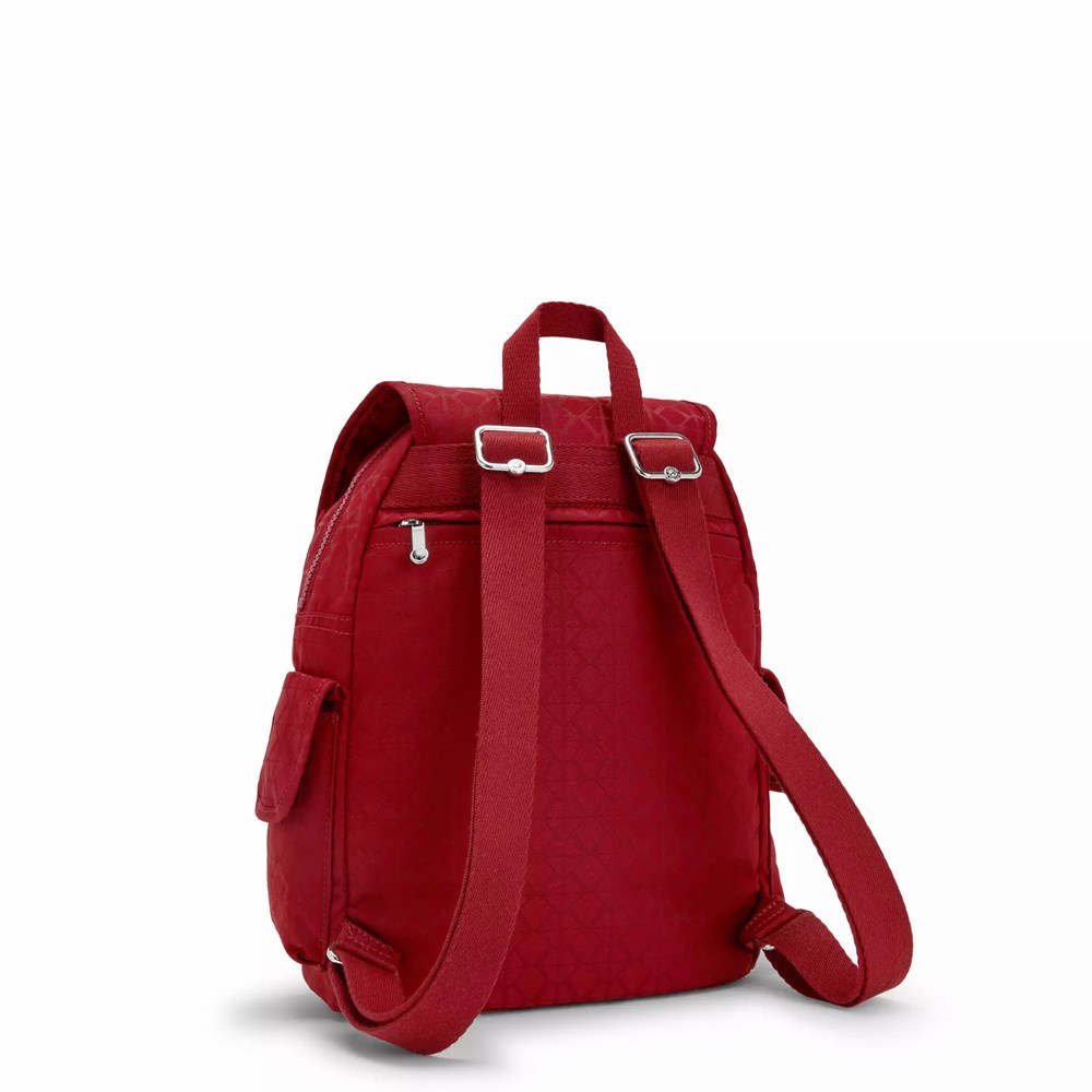 Mini Mochilas Kipling City Pack Small Mujer Rojas | YAOH-08597