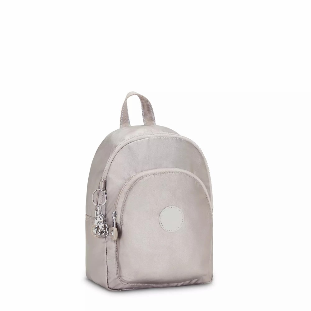 Mini Mochilas Kipling Curtis Compact Metallic Convertible Mujer Metal | UZVB-68715