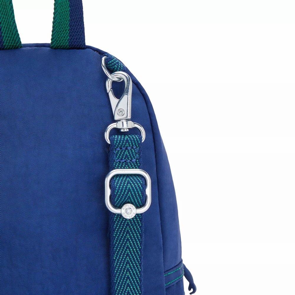 Mini Mochilas Kipling Delia Compact Convertible Mujer Azules | KTSV-87035