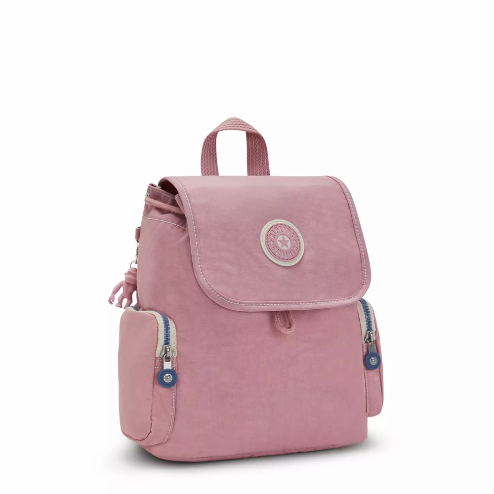 Mini Mochilas Kipling Ebba Mujer Lavanda Rosas | KHGP-87265