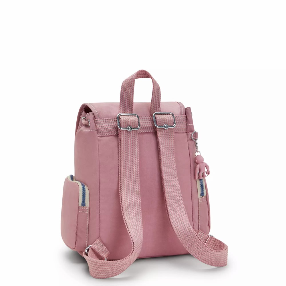 Mini Mochilas Kipling Ebba Mujer Lavanda Rosas | KHGP-87265