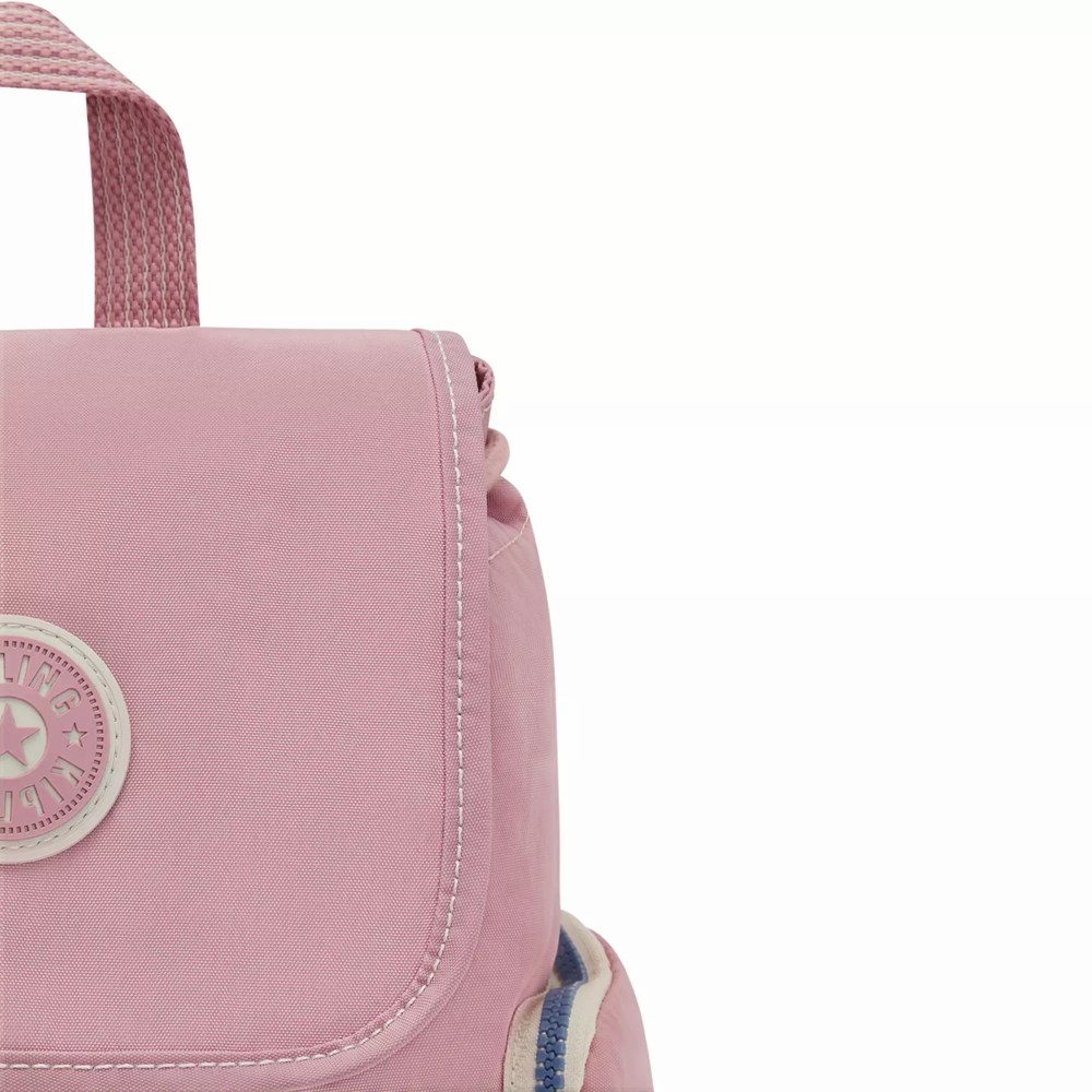 Mini Mochilas Kipling Ebba Mujer Lavanda Rosas | KHGP-87265