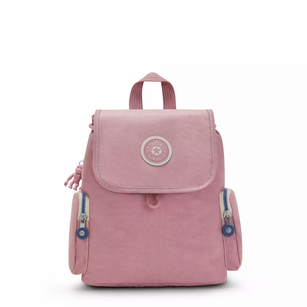 Mini Mochilas Kipling Ebba Mujer Lavanda Rosas | KHGP-87265