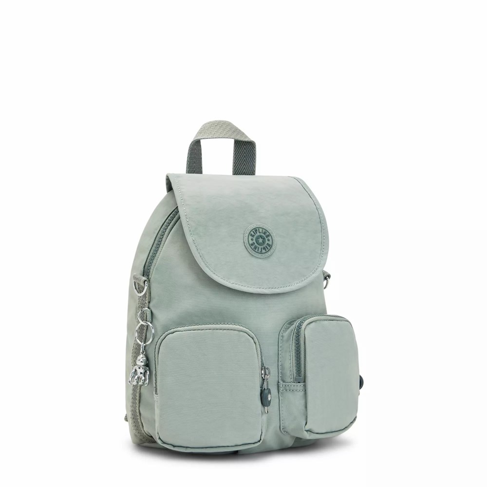 Mini Mochilas Kipling Firefly Up Convertible Mujer Verde Oliva | FSJL-97534