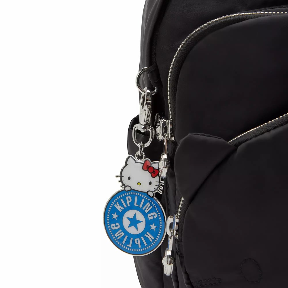 Mini Mochilas Kipling Hello Kitty Delia Mujer Gris | ANGU-20394