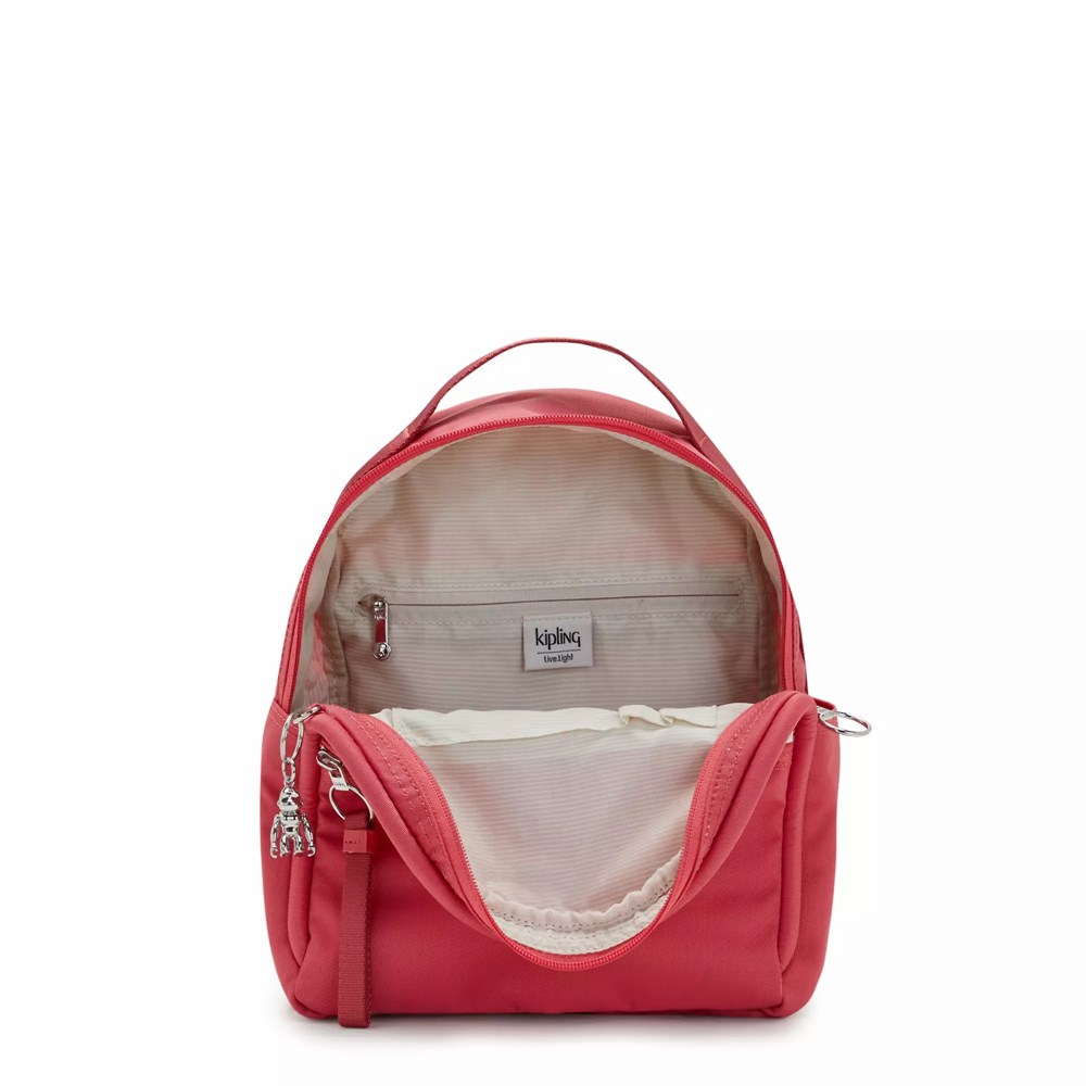 Mini Mochilas Kipling Kae Mujer Beige Coral | NHPR-23954