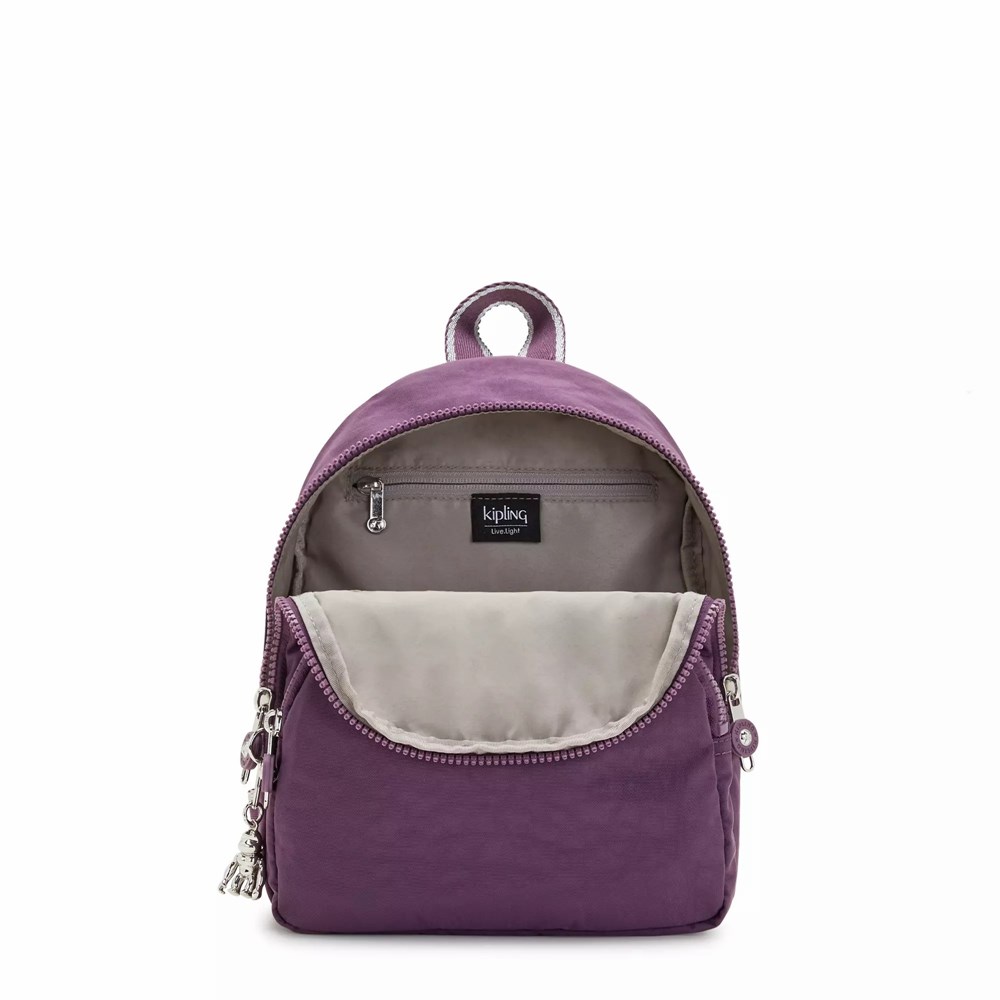 Mini Mochilas Kipling Paola Small Mujer Moradas | EISB-59210