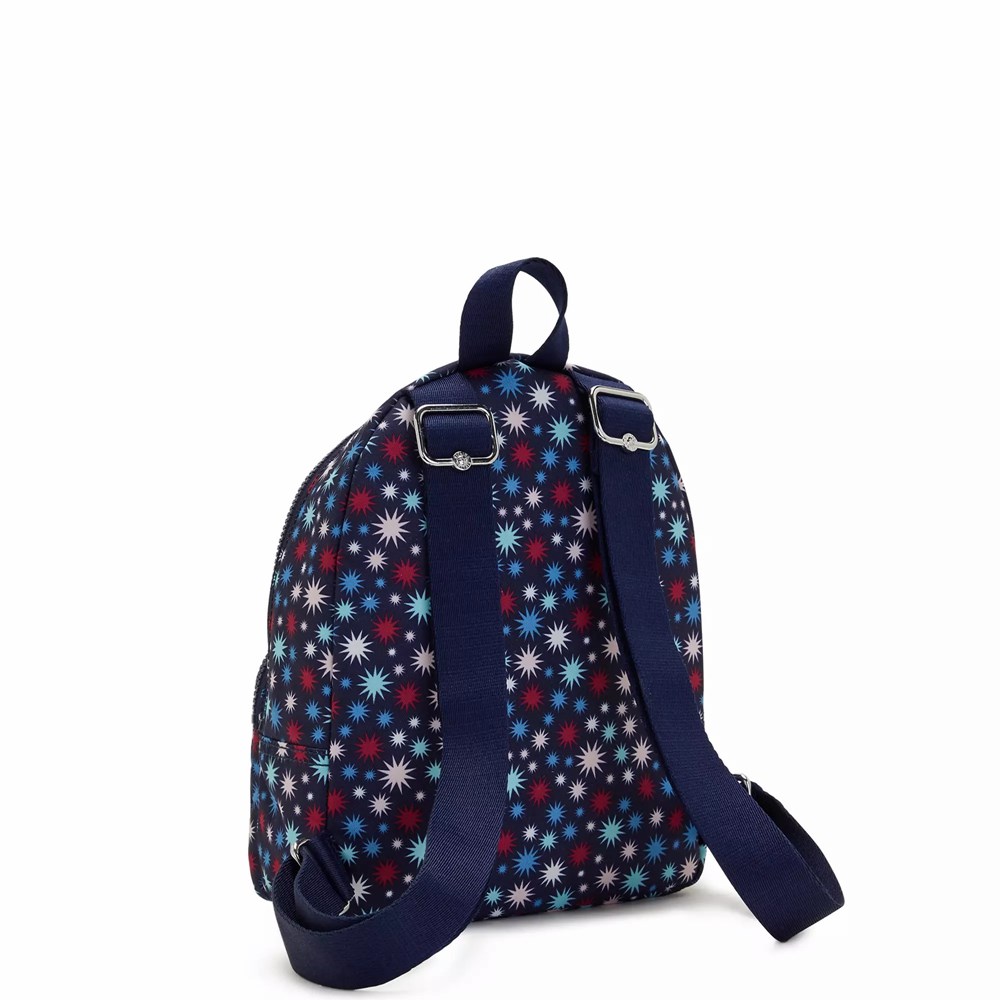 Mini Mochilas Kipling Paola Small Printed Mujer Azules | JFOQ-03812