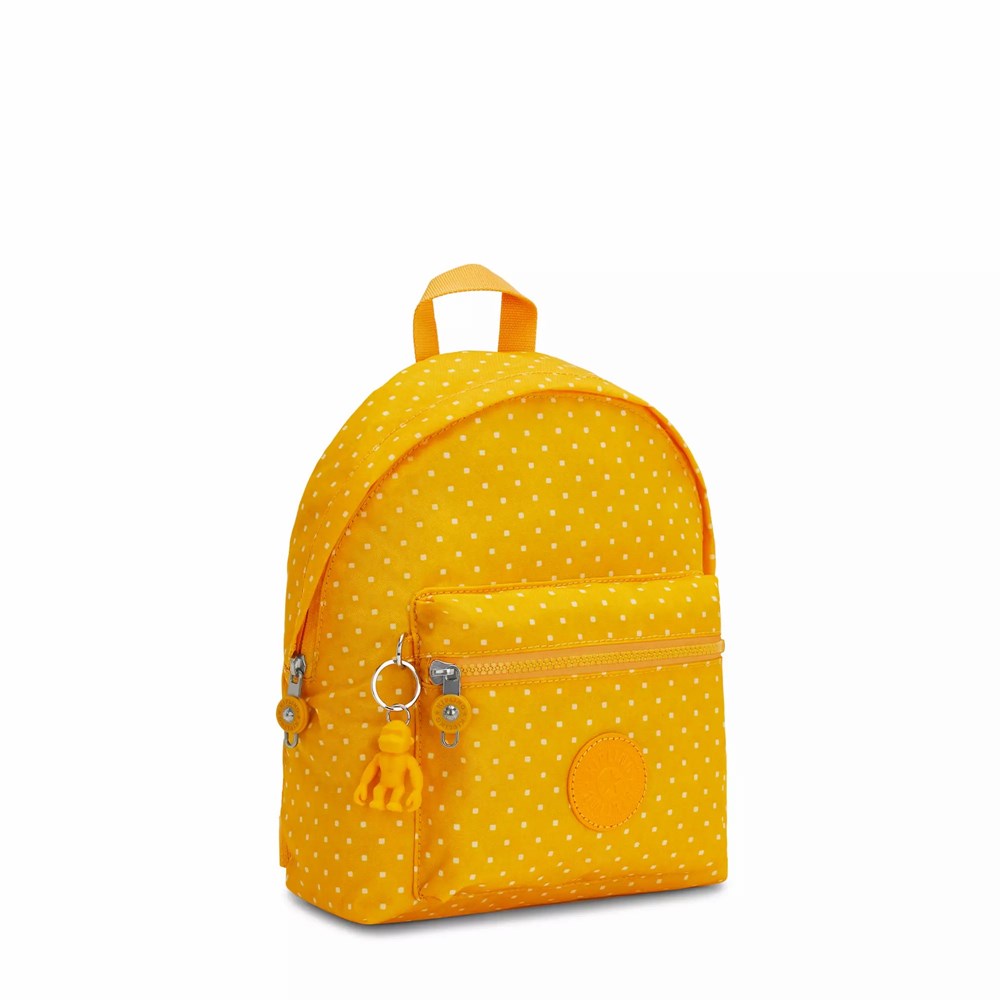 Mini Mochilas Kipling Reposa Printed Mujer Amarillo | WCVP-74096