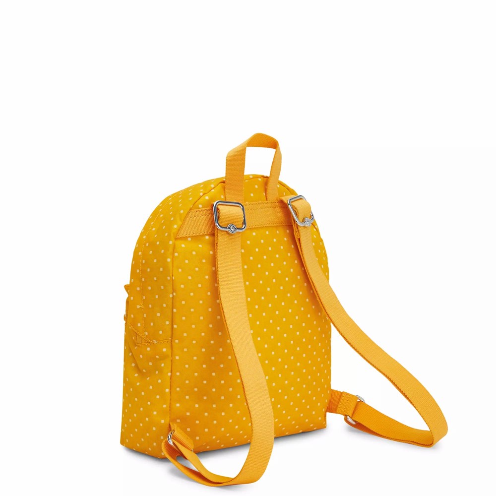 Mini Mochilas Kipling Reposa Printed Mujer Amarillo | WCVP-74096