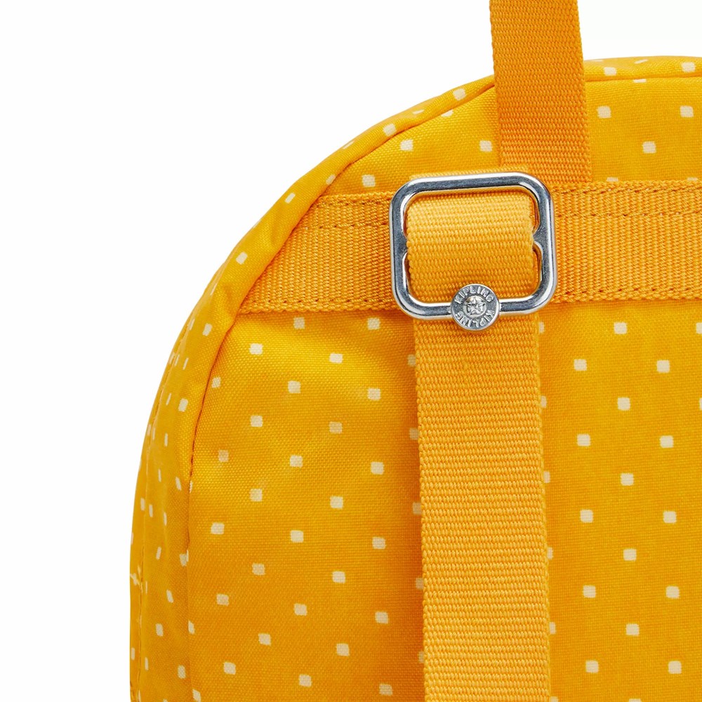 Mini Mochilas Kipling Reposa Printed Mujer Amarillo | WCVP-74096