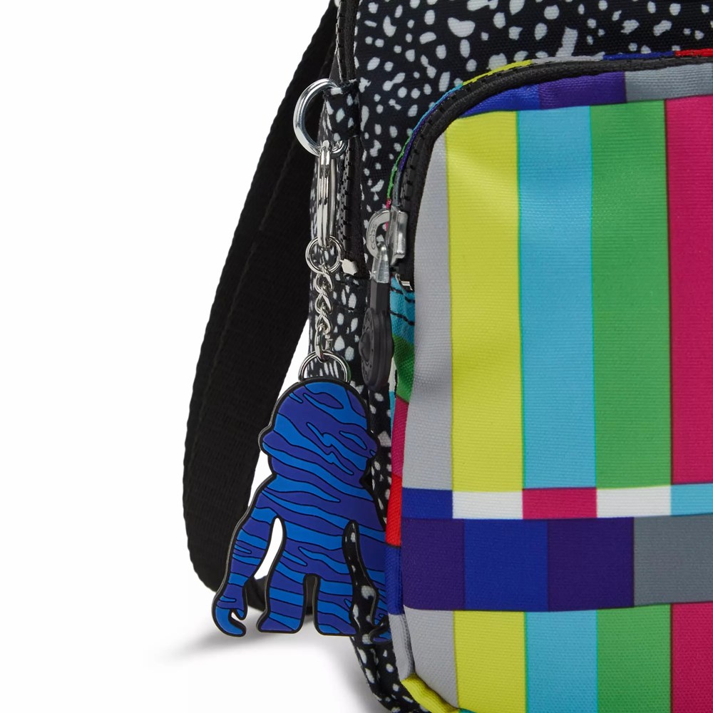 Mochilas De Moda Kipling Alber MTV 3-in-1 Convertible Mujer Negras | XTWV-21930