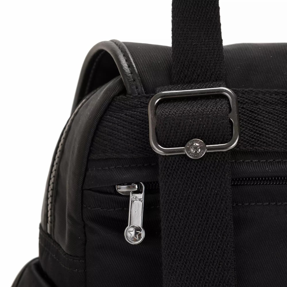 Mochilas De Moda Kipling City Pack Mini Mujer Negras | ELRF-18374