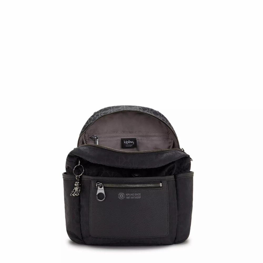 Mochilas De Moda Kipling City Pack Mini Mujer Negras | VBRC-50326