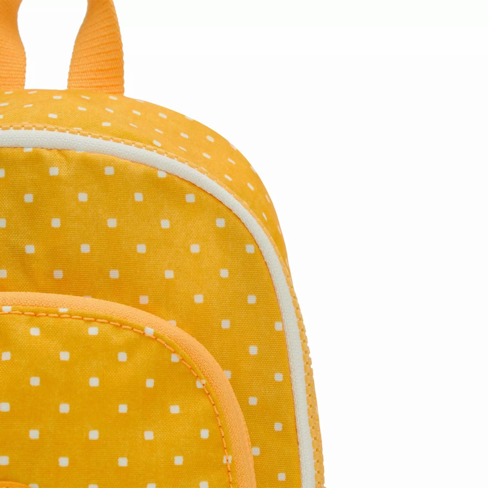 Mochilas De Moda Kipling Curtis Compact Printed Convertible Mujer Amarillo | CVJU-81732