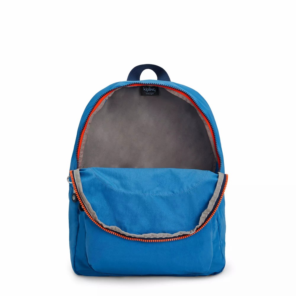 Mochilas De Moda Kipling Curtis Medium Mujer Azules | AHIG-17089