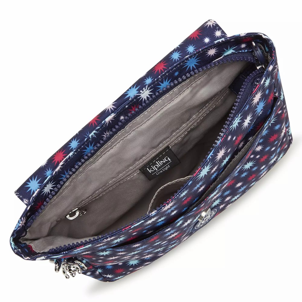 Mochilas De Moda Kipling Dannie Printed Small Mujer Gris | BQXD-23748