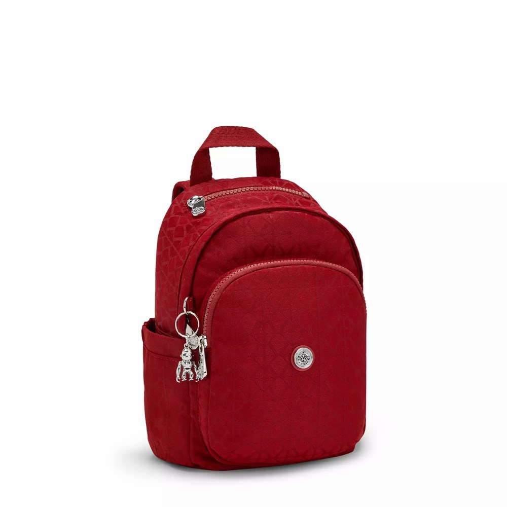 Mochilas De Moda Kipling Delia Mini Mujer Rojas | TGAI-82019