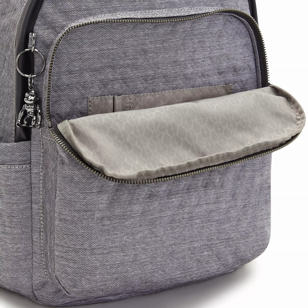 Mochilas De Moda Kipling Delia Mujer Gris | OANY-46523