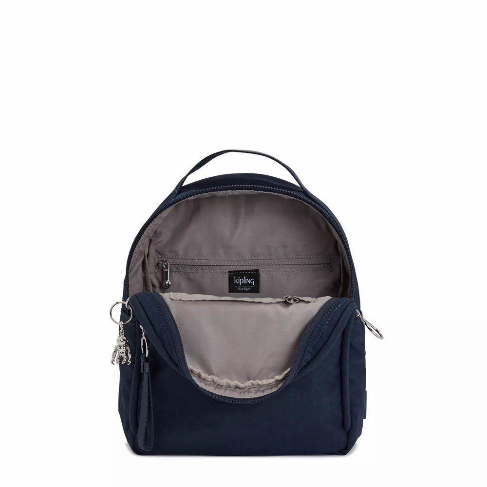 Mochilas De Moda Kipling Kae Mujer Azules | WAND-93715