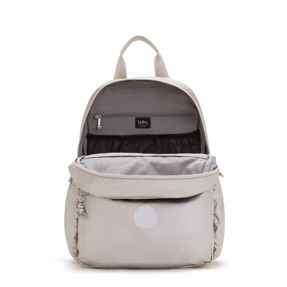 Mochilas De Moda Kipling Maisie Metallic Mujer Metal | HFRX-42379