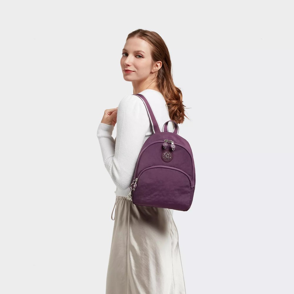 Mochilas De Moda Kipling Paola Small Mujer Moradas | OQSA-73096