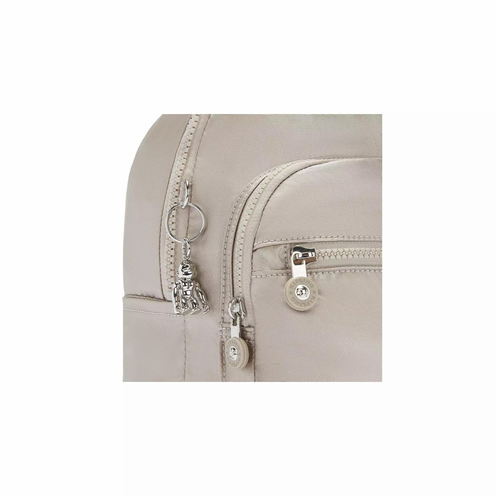 Mochilas De Moda Kipling Seoul Small Metallic Mujer Metal | QTWG-27385